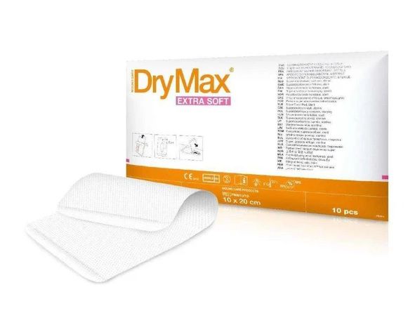 DRYMAX Extra Soft 10x20 cm sterile Wundauflage